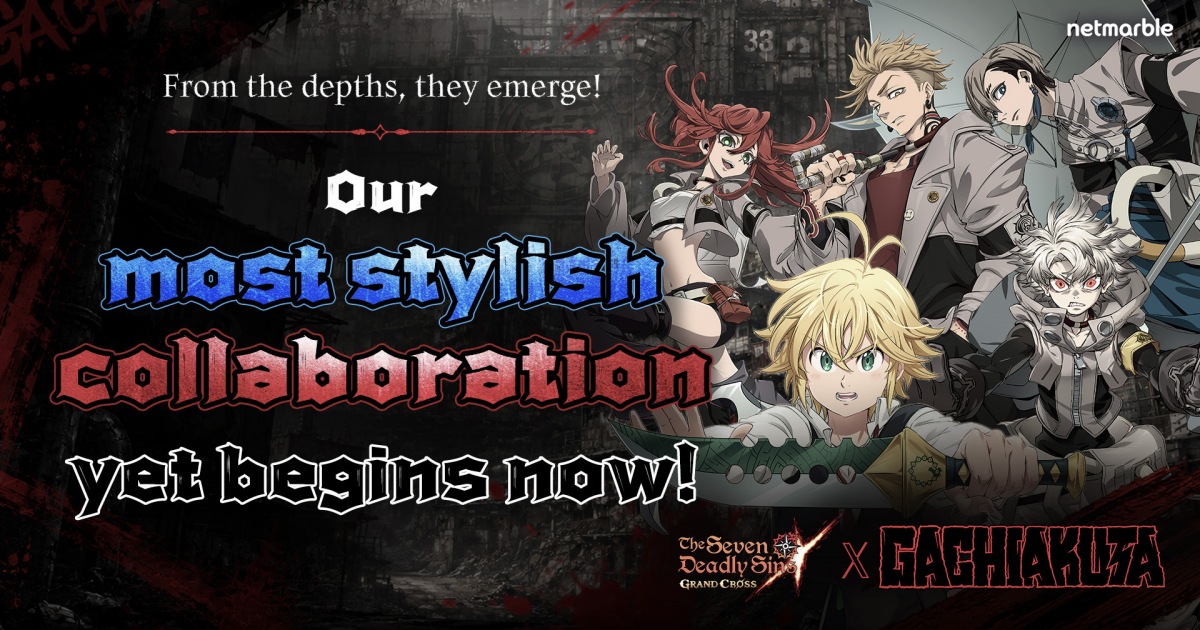 The Seven Deadly Sins: Grand Cross ผนึกกำลังร่วมกับ GACHIAKUTA ในอัปเดตคอลลาโบใหม่สุดพิเศษ !