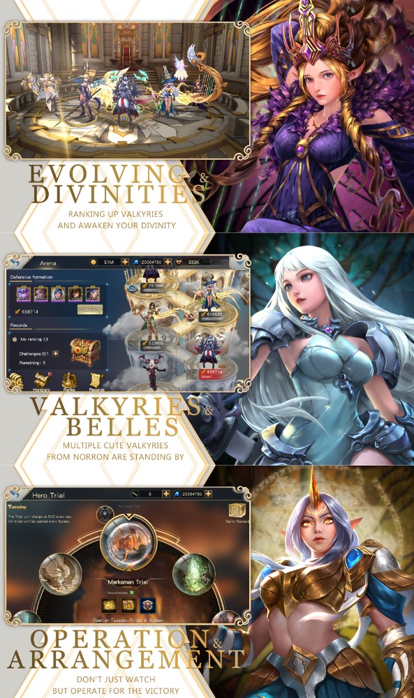 Valkyries Arena เปิดให้บริการบนสโตร์ไทยแล้ว 3 Valkyries Arena เปิดให้บริการบนสโตร์ไทยแล้ว