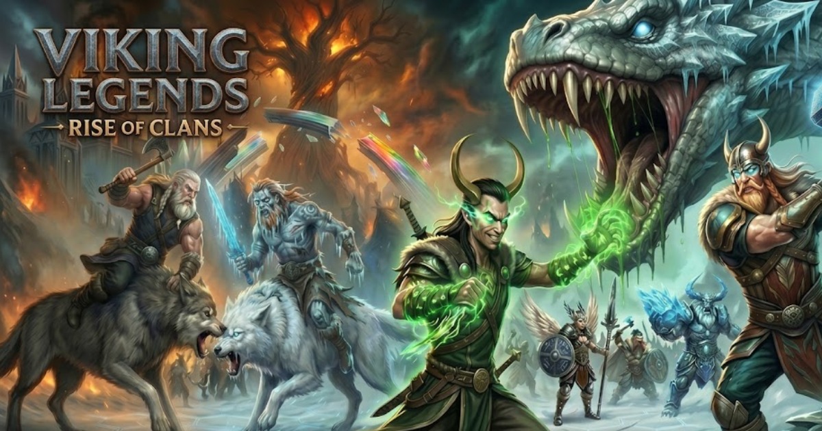 Viking Legends: Rise of Clans เปิดให้บริการบนสโตร์ไทยแล้ว 1 Viking Legends