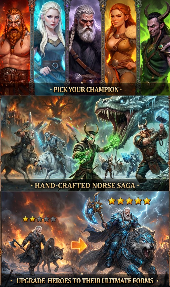 Viking Legends: Rise of Clans เปิดให้บริการบนสโตร์ไทยแล้ว 3 Viking Legends