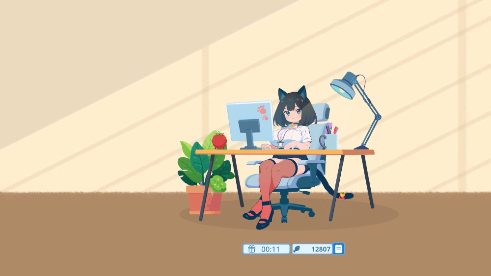 With Your Coworker เกมแนวเดสก์ท็อปเพ็ท ทำงานกับสาวหูแมวสุดเซ็กซี่ (18+) 2 With Your Coworker เกมแนวเดสก์ท็อปเพ็ท ทำงานกับสาวหูแมวสุดเซ็กซี่ (18+)