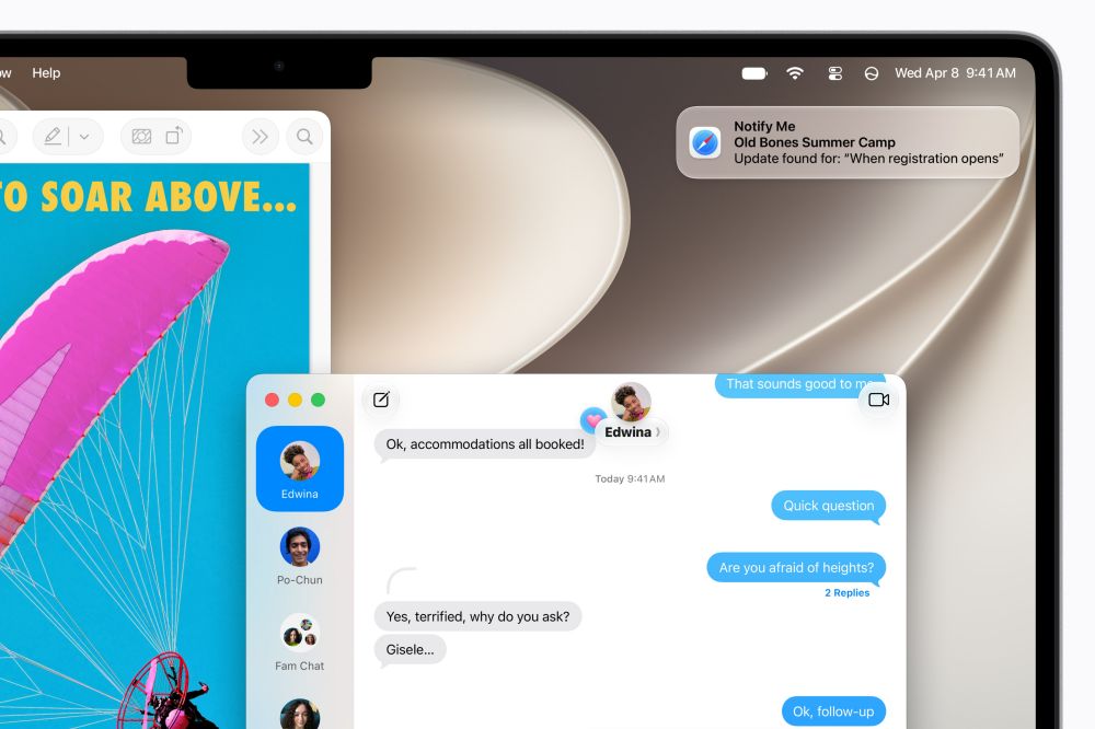 Apple Intelligence นำความสามารถด้าน AI อันทรงพลังมาสู่ประสบการณ์ในชีวิตประจำวัน 3 Apple Intelligence นำความสามารถด้าน AI อันทรงพลังมาสู่ประสบการณ์ในชีวิตประจำวัน