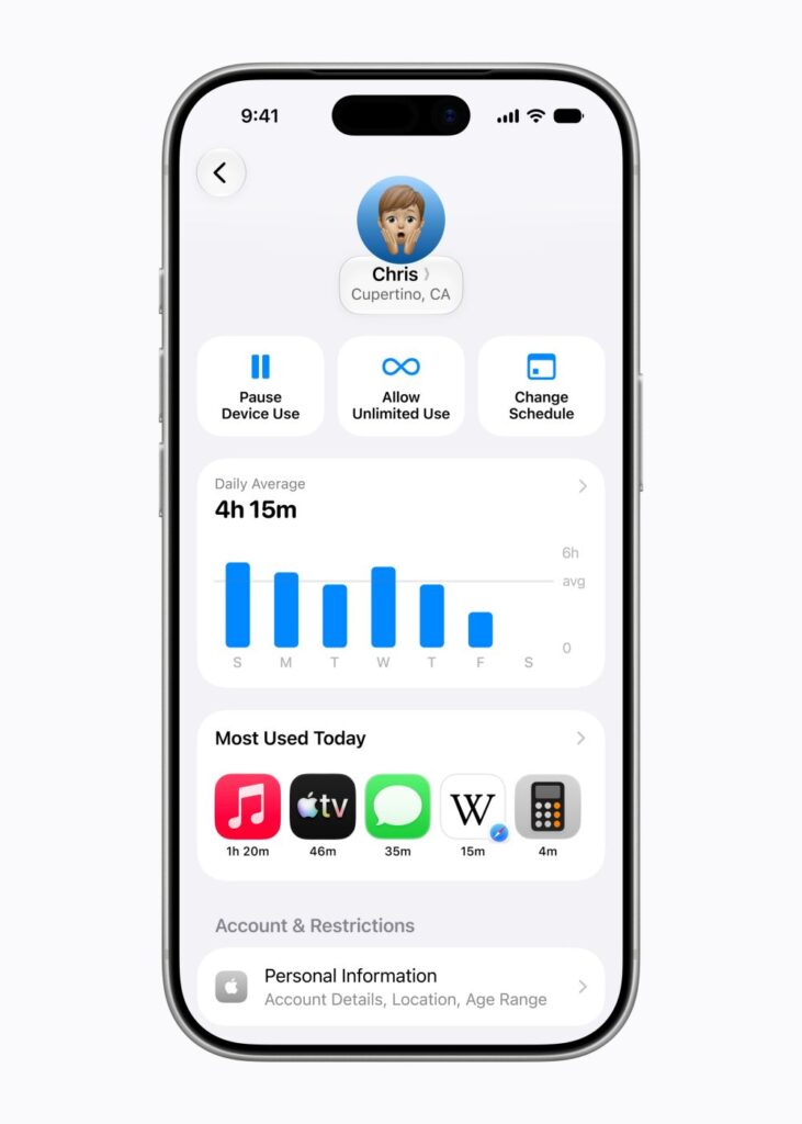 Apple เผยตัวอย่างคุณสมบัติใหม่ด้านความปลอดภัยสำหรับเด็ก 12 Apple เผยตัวอย่างคุณสมบัติใหม่ด้านความปลอดภัยสำหรับเด็ก