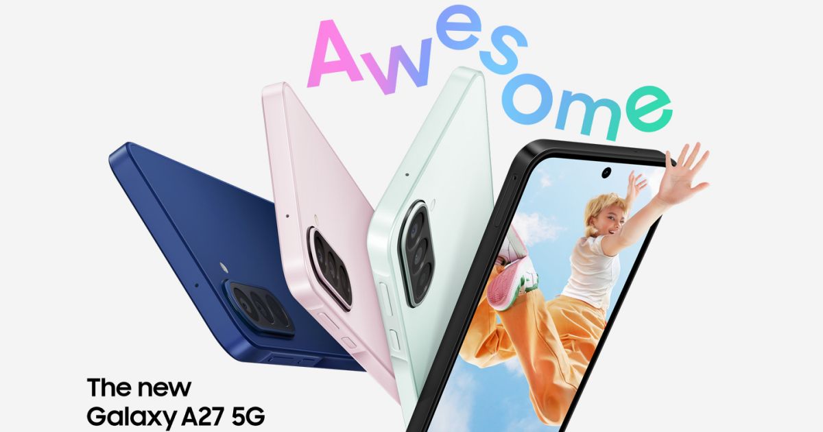 SAMSUNG เปิดตัว Galaxy A27 5G ที่มาพร้อมความเร็วแรงของ Snapdragon® 6 Gen 3