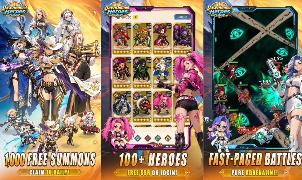 Dawnbound Heroes เกมมือถือ IDLE ธีมผจญภัยลอยฟ้า เปิดให้บริการสโตร์ไทยแล้ว! 4 Dawnbound Heroes เกมมือถือ IDLE ธีมผจญภัยลอยฟ้า เปิดให้บริการสโตร์ไทยแล้ว!