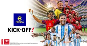 ตัวเกมเริ่มขึ้นแล้ว! eFootball™ Kick-Off! เปิดตัวอย่างเป็นทางการทั่วโลกบน Nintendo Switch™ 2