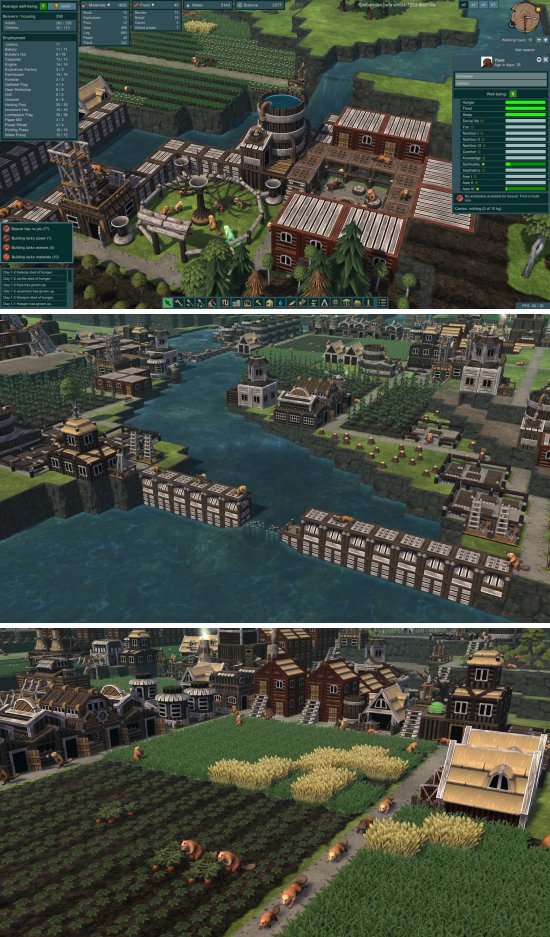 Timberborn สวมบทเป็นบีเวอร์สร้างเมืองสุดอลังการ 3 Timberborn สวมบทเป็นบีเวอร์สร้างเมืองสุดอลังการ