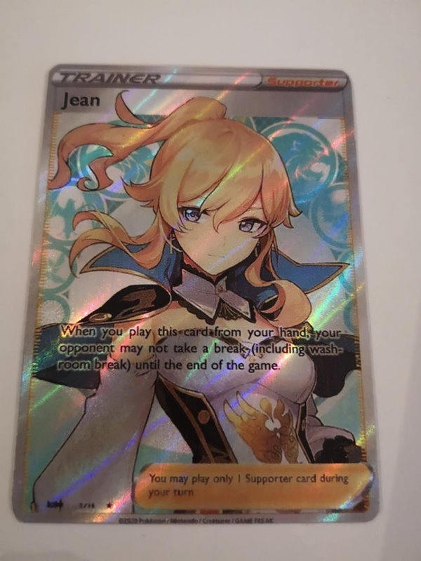 แฟนเกมปล่อยการ์ด Genshin Impact สไตล์ Pokemon TCG ชุด 2