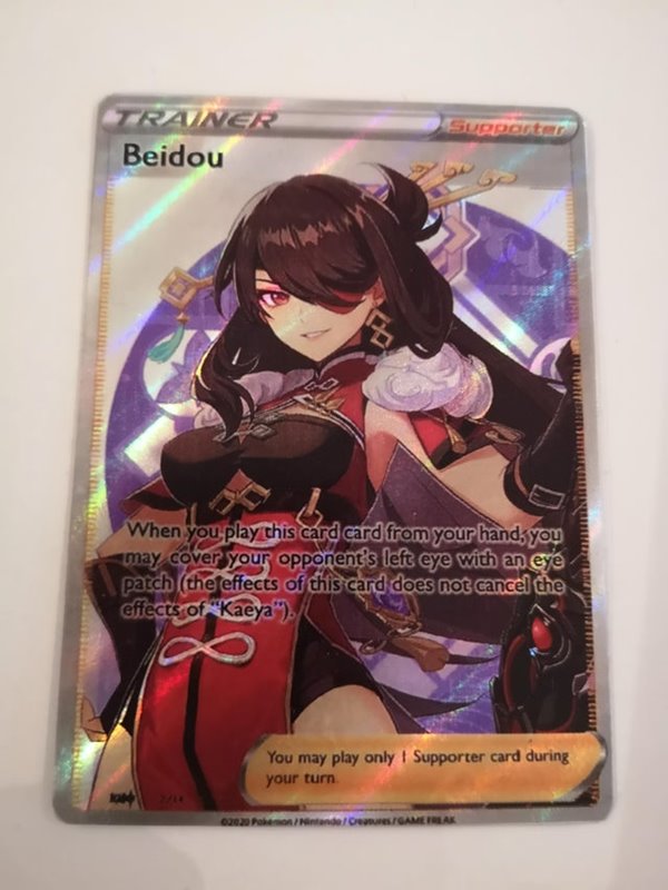 แฟนเกมปล่อยการ์ด Genshin Impact สไตล์ Pokemon TCG ชุด 2