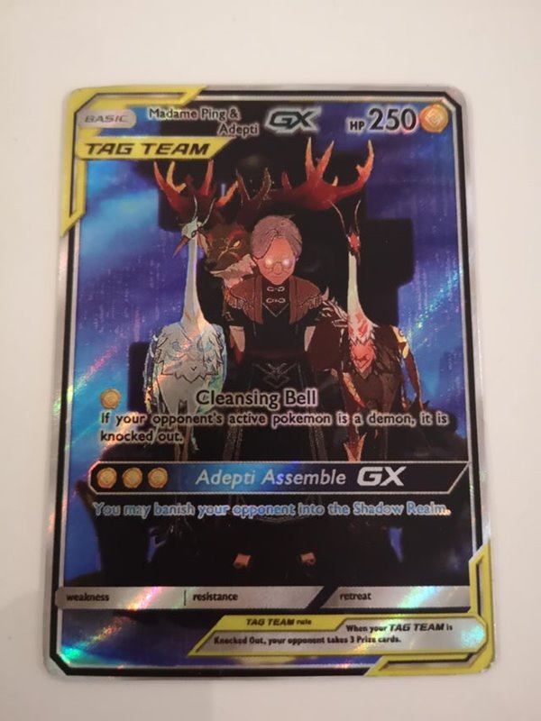 แฟนเกมปล่อยการ์ด Genshin Impact สไตล์ Pokemon TCG ชุด 2