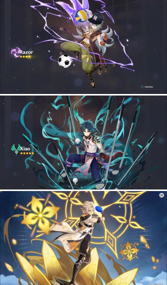 แฟน Genshin Impact ตัดต่อภาพตัวละครเล่นกีฬา 5 แฟน Genshin Impact ตัดต่อภาพตัวละครเล่นกีฬา