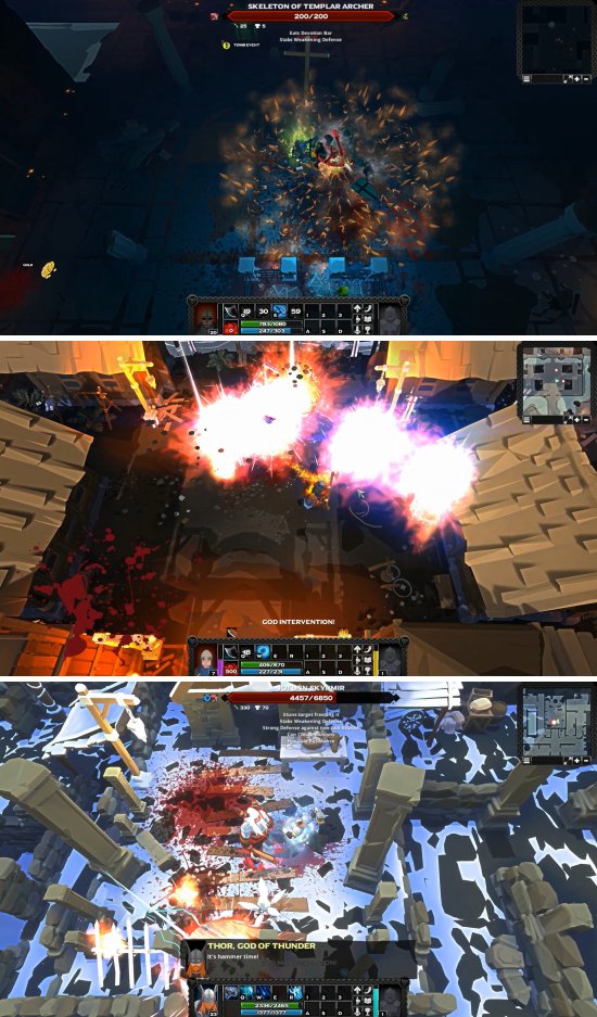 Viking Vengeance เกม ARPG ตะลุยดันเจี้ยนวางจำหน่ายบน Steam