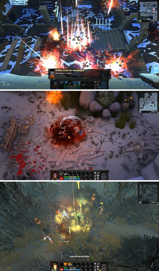 Viking Vengeance เกม ARPG ตะลุยดันเจี้ยนวางจำหน่ายบน Steam