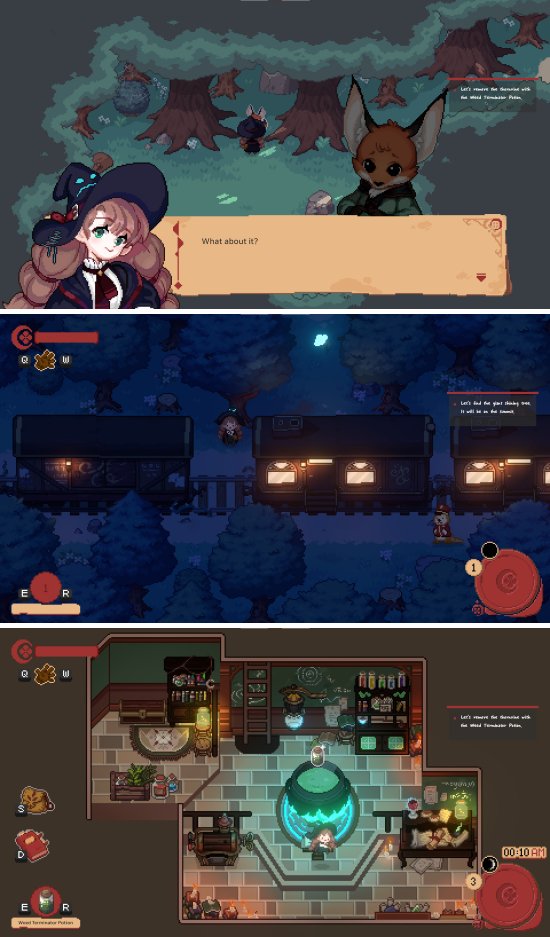 Little Witch in the Woods เตรียมเปิด Early Access บน Steam ในปีนี้ 2 Little Witch in the Woods เตรียมเปิด Early Access บน Steam ในปีนี้