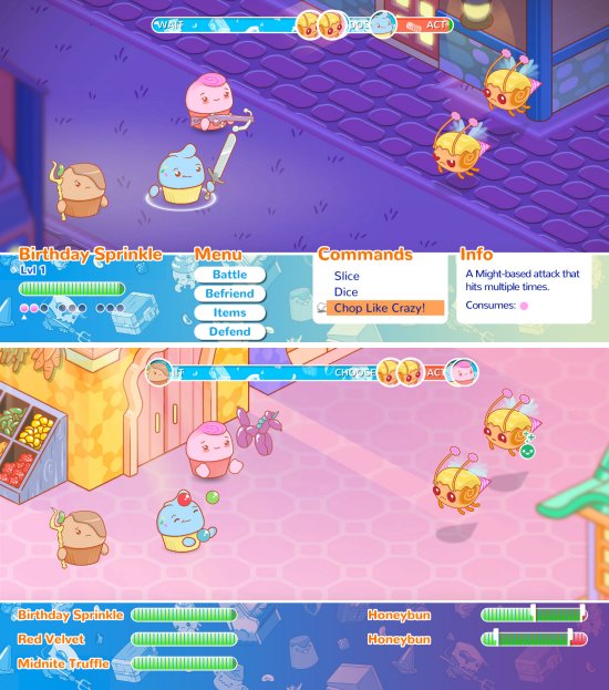 BattleCakes เกม RPG ผจญภัยสีพาสเทลสุดหวานแหวว