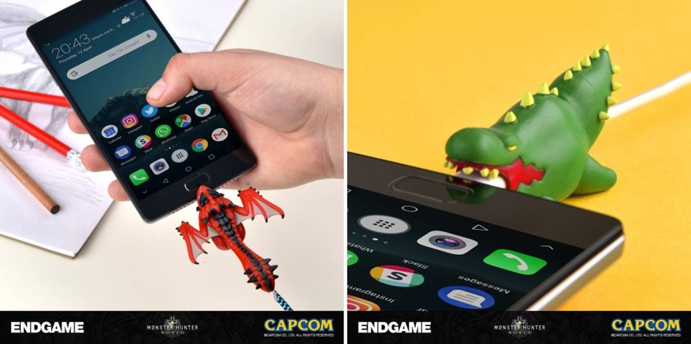 Capcom วางจำหน่ายอุปกรณ์ป้องกันสาย USB รุ่น Monster Hunter