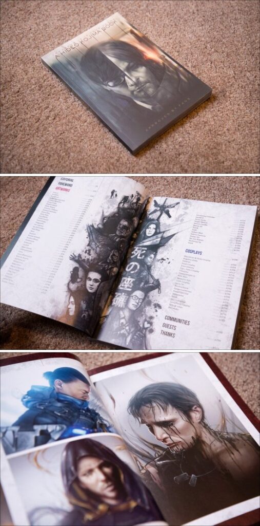 แฟนเกมทำหนังสือแฟนอาร์ตอุทิศให้กับมหาเทพ Kojima