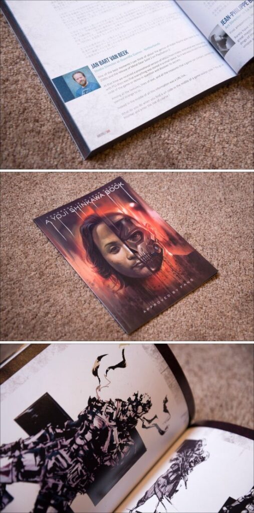 แฟนเกมทำหนังสือแฟนอาร์ตอุทิศให้กับมหาเทพ Kojima