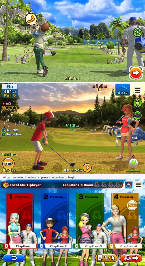 Clap Hanz Golf เปิดให้บริการบน Appel Arcade แล้ว 3 Clap Hanz Golf เปิดให้บริการบน Appel Arcade แล้ว