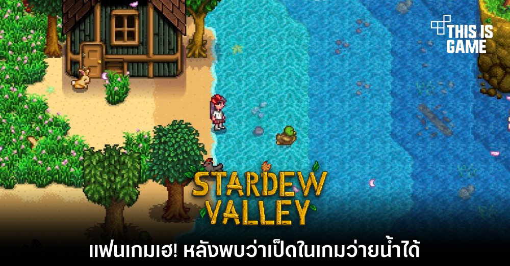 แฟน Stardew Valley เฮ! หลังพบว่าเป็ดในเกมว่ายน้ำได้ 1 แฟน Stardew Valley เฮ! หลังพบว่าเป็ดในเกมว่ายน้ำได้