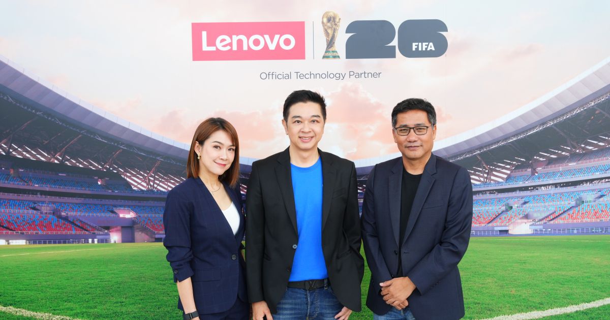 Lenovo จัดกิจกรรม “Lenovo x FIFA activation” พลิกโฉมประสบการณ์ฟุตบอลแห่งอนาคตด้วยเทคโนโลยี AI
