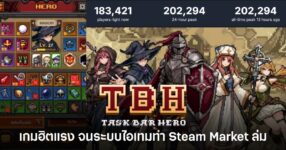 TBH: Task Bar Hero เกม Idle RPG บน Steam ระบบไอเทมทำให้เซิร์ฟเวอร์ Steam เจอปัญหา หลังยอดผู้เล่นพุ่งสูง