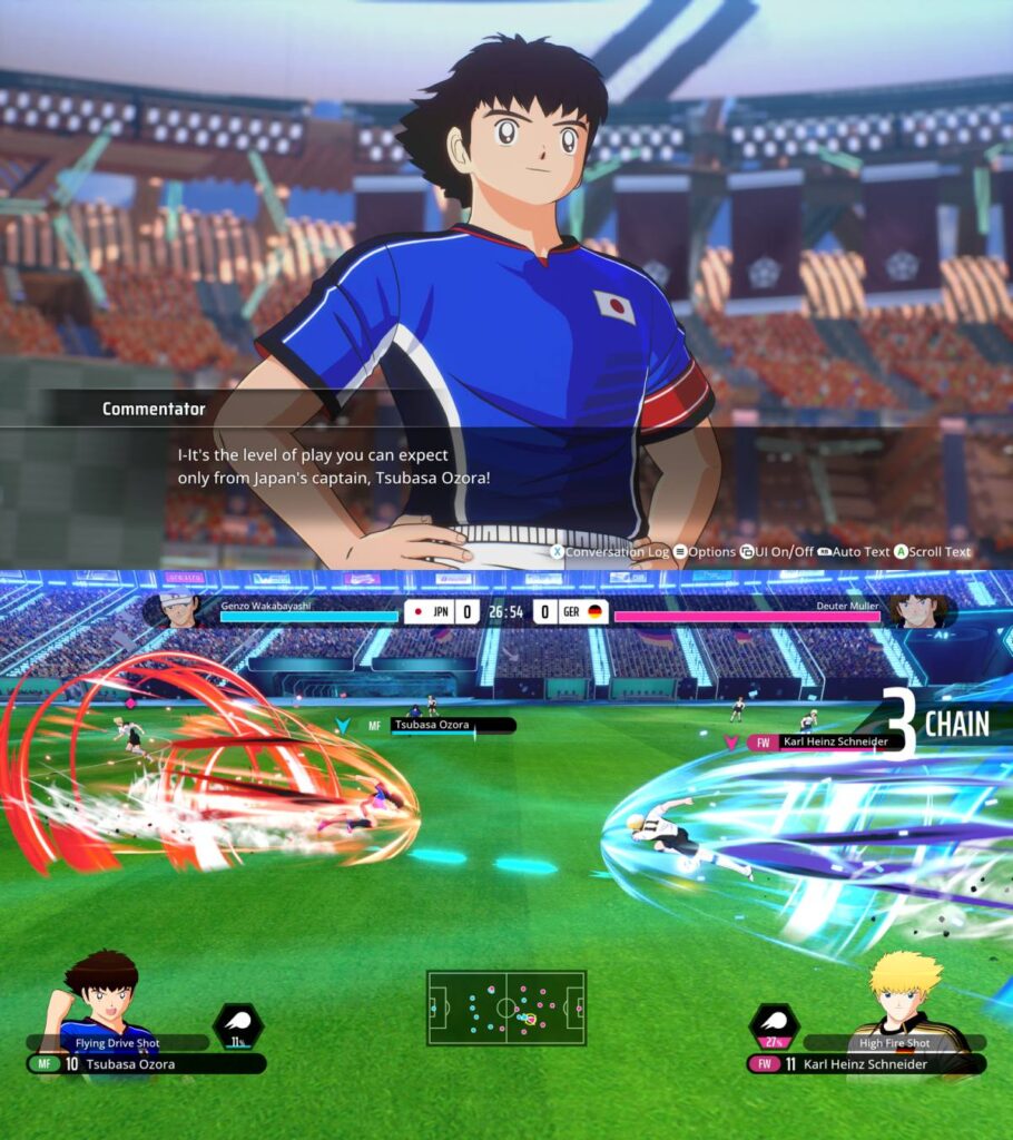 [พรีวิว] Captain Tsubasa II: World Fighters สัมผัสแรกเกมฟุตบอลสไตล์อนิเมะ