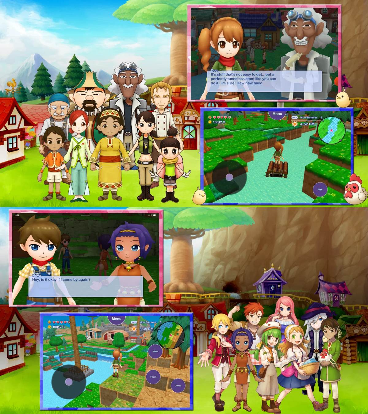 Harvest Moon: Skytree Village เปิดให้บริการบนสโตร์ไทยแล้ว
