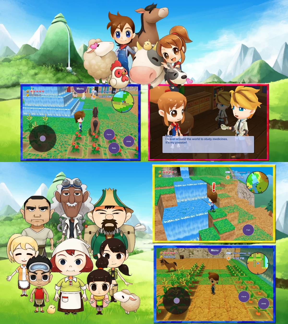 Harvest Moon: The Lost Village เวอร์ชันมือถือเปิดให้บริการบนสโตร์ไทยแล้ว