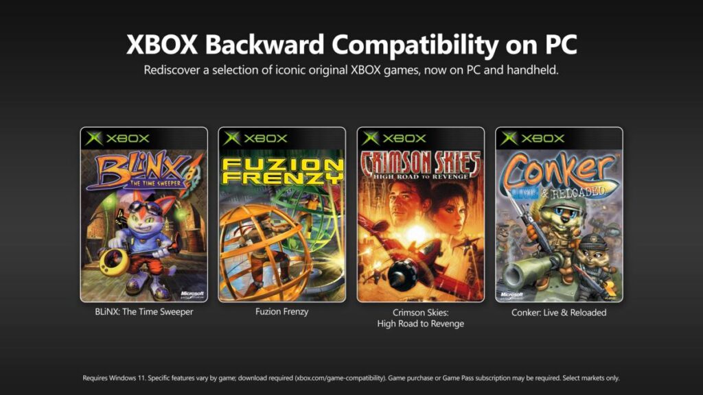Windows รองรับการเล่นเกมเก่าจากคอนโซล XBOX รุ่นแรกอย่างเป็นทางการ 2 XBOX