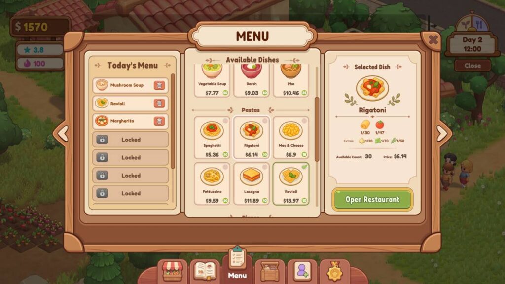 Farm & Feast เกมทำฟาร์มพร้อมเปิดร้านอาหารจากเมนูผักสวนครัว 4 Farm & Feast เกมทำฟาร์มพร้อมเปิดร้านอาหารจากเมนูผักสวนครัว