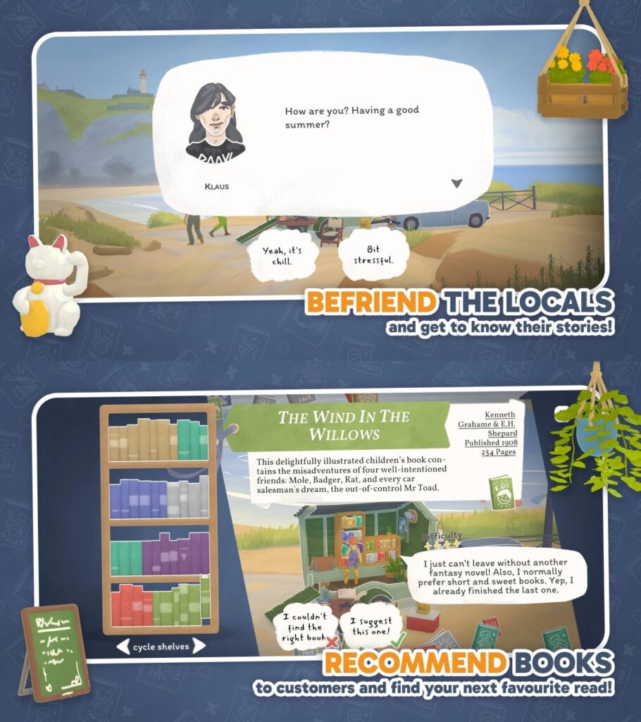 Tiny Bookshop เปิดลงทะเบียนล่วงหน้าบนสโตร์ไทยแล้ว 6 เกม Tiny Bookshop มือถือ เวอร์ชันมือถือ โหลด ภาพ ข้อมูล เกมมือถือ