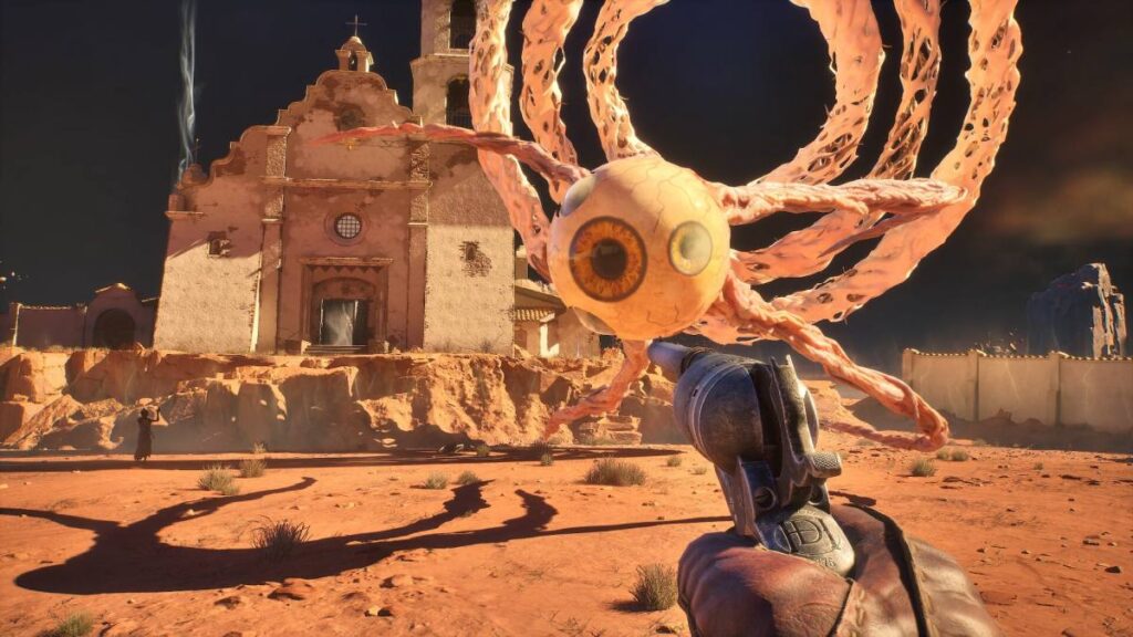 Guns of Eschaton เกมแอ็กชัน Souls-like FPS ธีมคาวบอยตะวันตก

