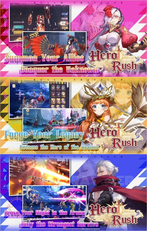 Hero Rush เปิดช่วง Beta แล้ว 3 Hero Rush เปิดช่วง Beta แล้ว