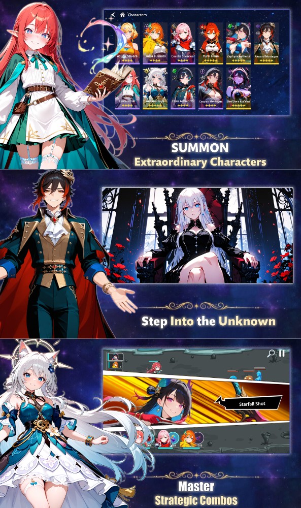 Black Seven Waifu Gacha Isekai