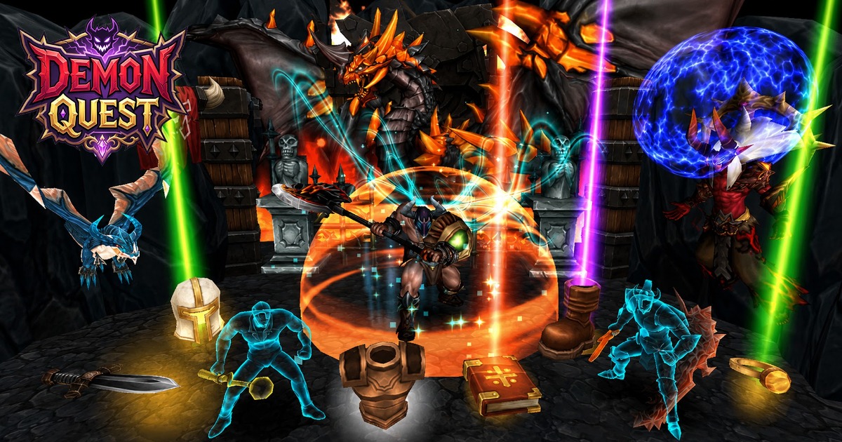 Demon Quest เปิดให้บริการบนสโตร์ไทยแล้ว 1 Demon Quest