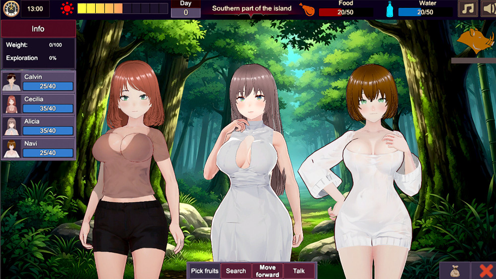 Deserted Island Where Desire Blossoms เกมติดเกาะเอาชีวิตรอดแบบ 18+