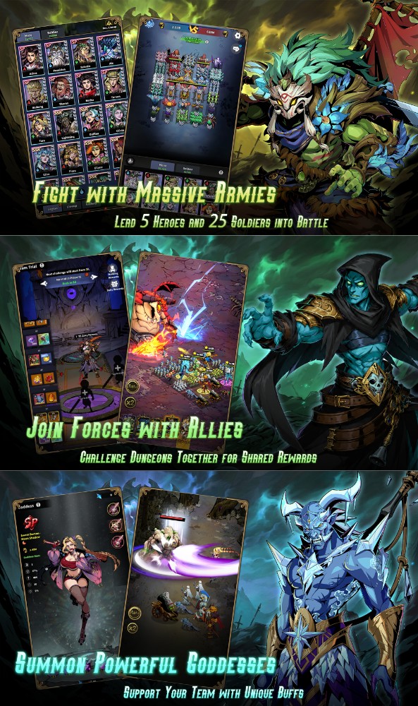 Fallen Souls: Idle RPG เปิดให้บริการบนสโตร์ไทยแล้ว 3 Fallen Souls