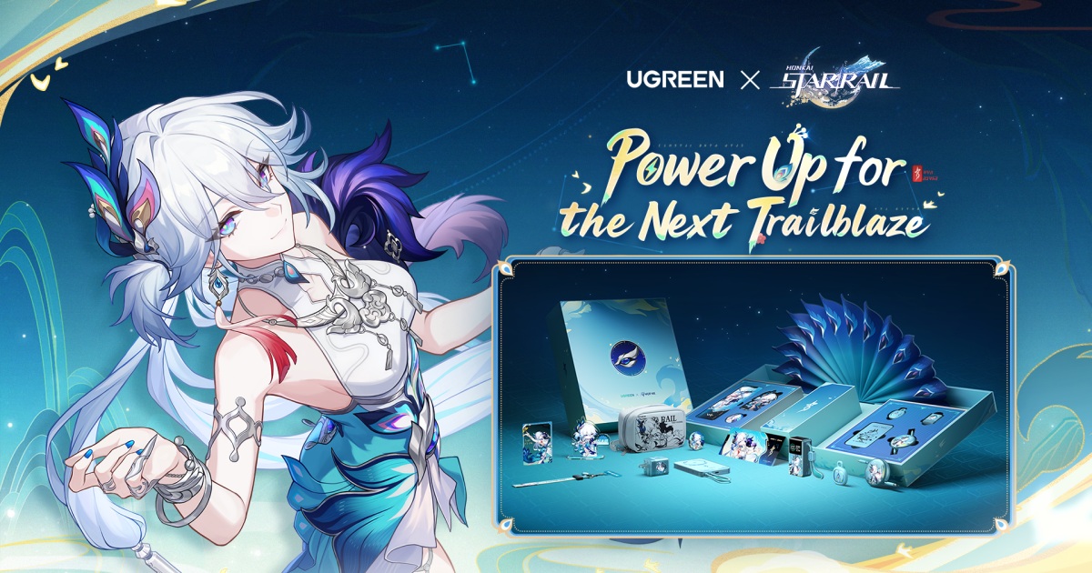 "Honkai: Star Rail" คอลแลบกับ UGREEN เปิดตัวผลิตภัณฑ์ซีรีส์อุปกรณ์ชาร์จพกพาธีม Yao Guang 1 "Honkai: Star Rail" คอลแลบกับ UGREEN เปิดตัวผลิตภัณฑ์ซีรีส์อุปกรณ์ชาร์จพกพาธีม Yao Guang