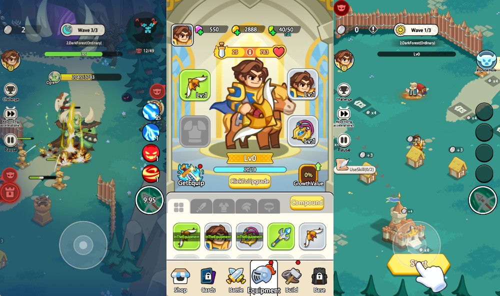 Kingdom Hero Defense เปิดให้บริการบนสโตร์ไทยแล้ว 3 Kingdom Hero Defense