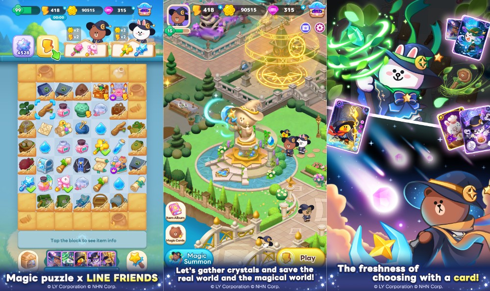 LINE Magic: Merge Puzzle เปิดให้บริการบนสโตร์ไทยแล้ว 3 LINE Magic