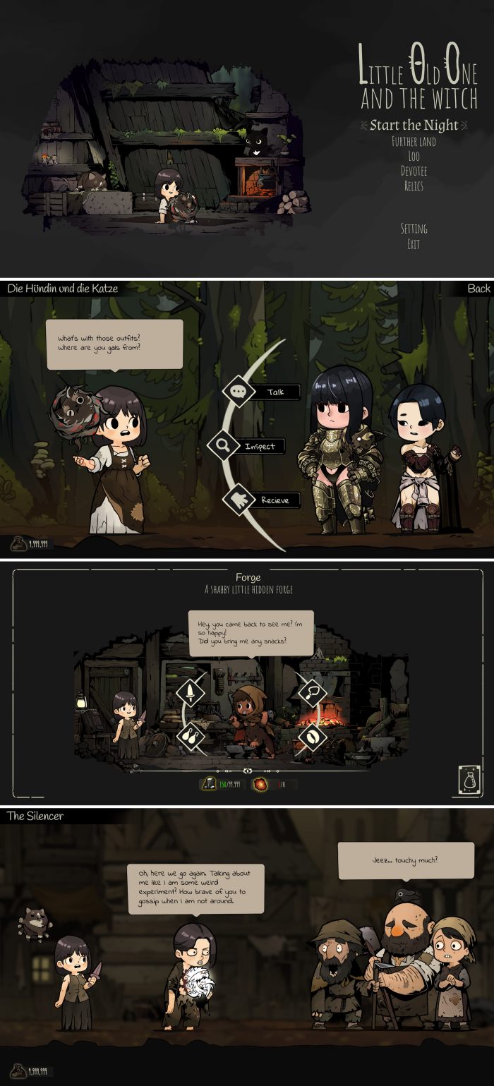 น่าจับตา! ‘Little Old One and the Witch’ เกม Action Roguelite ฝีมือคนไทย 2 Little Old One and the Witch screenshot