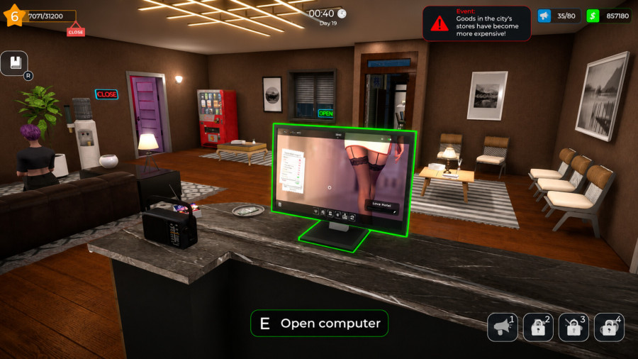 LOVE Hotel Simulator เกมบริหารโรงแรม 18+ ที่จะได้ดูแลทุกขั้นตอน! 3 LOVE Hotel Simulator เกมบริหารโรงแรม 18+ ที่จะได้ดูแลทุกขั้นตอน!