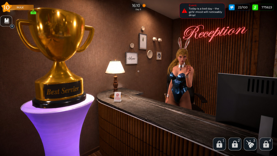 LOVE Hotel Simulator เกมบริหารโรงแรม 18+ ที่จะได้ดูแลทุกขั้นตอน! 4 LOVE Hotel Simulator เกมบริหารโรงแรม 18+ ที่จะได้ดูแลทุกขั้นตอน!