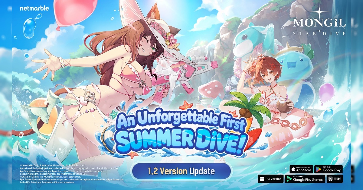 MONGIL: STAR DIVE เปิดตัวอัปเดตใหญ่รับซัมเมอร์