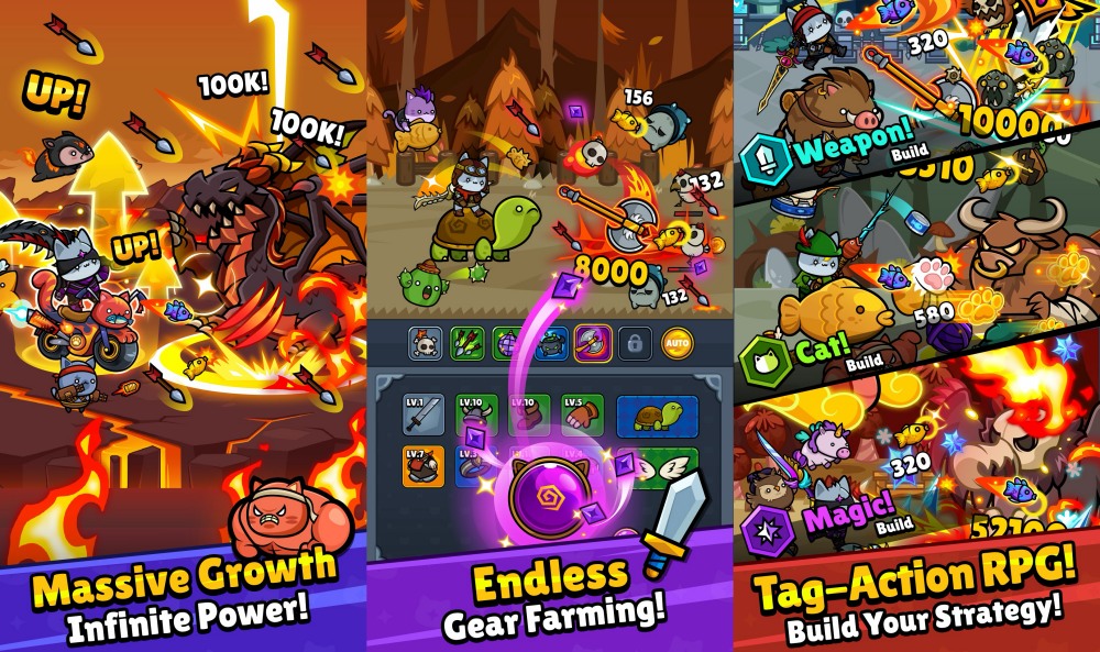 Meow Knights: Idle RPG เปิดให้บริการบนสโตร์ไทยแล้ว 3 Meow Knights