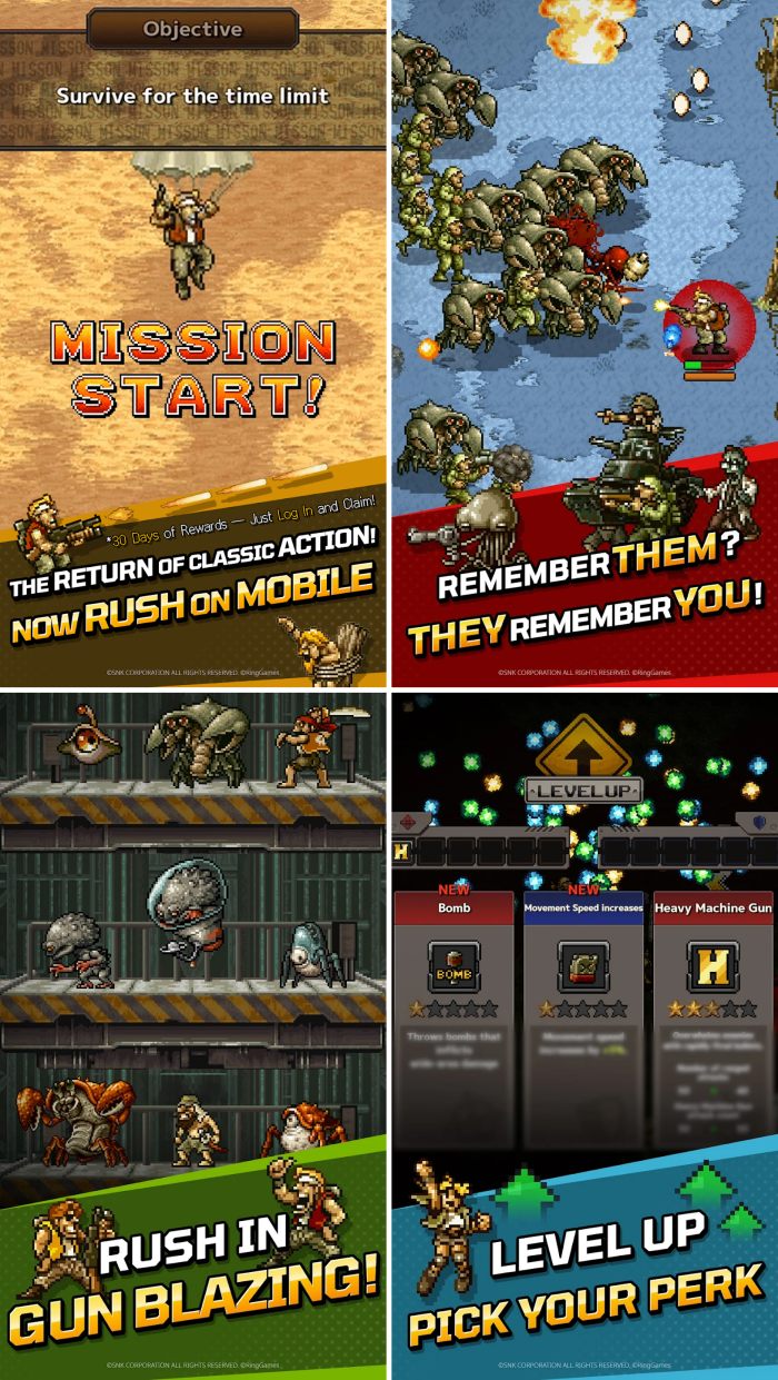 ระเบิดความมันส์ครั้งใหม่! Metal Slug Rush เปิดให้บริการทั้ง iOS/Android บนสโตร์ไทยแล้ว 5 Metal Slug Rush screenshot