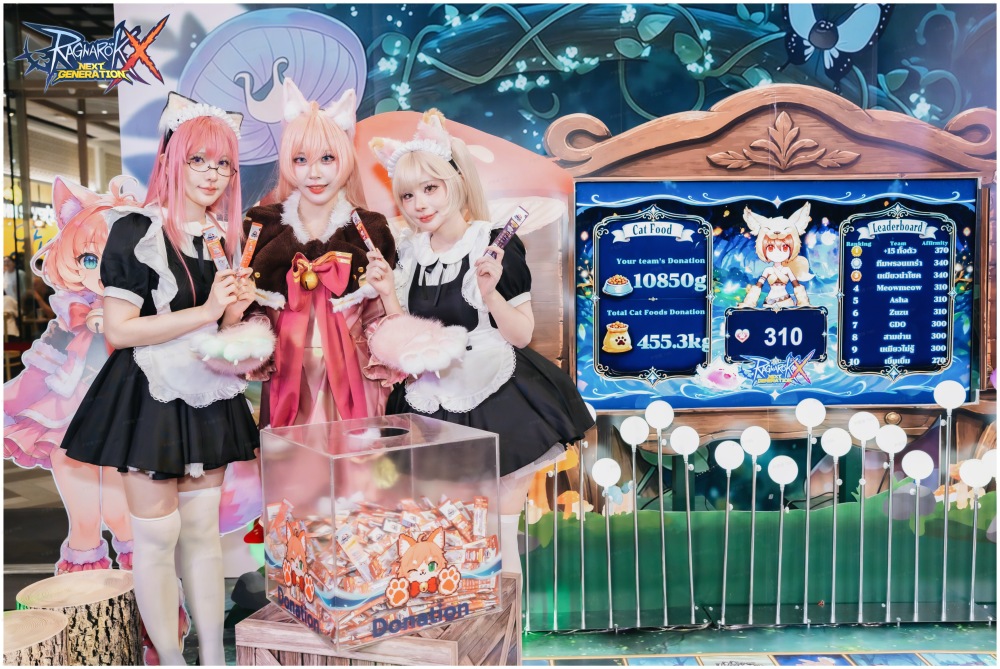ROX บริจาคอาหารแมว 750 กิโลกรัมเพื่อช่วยเหลือแมวจร 4 ROX บริจาคอาหารแมว 750 กิโลกรัมเพื่อช่วยเหลือแมวจร