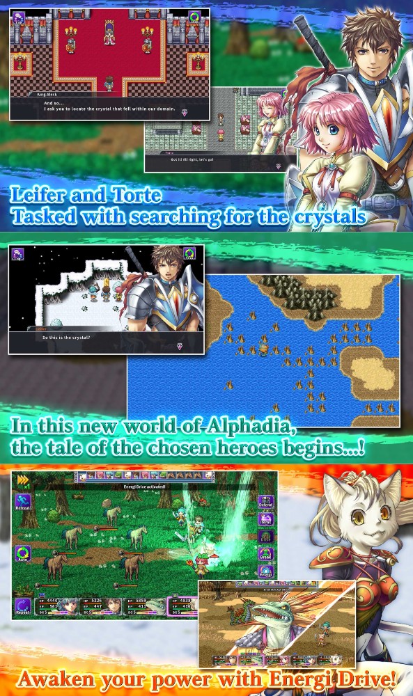 Alphadia เปิดให้ลงทะเบียนล่วงหน้าบนสโตร์ไทยแล้ว 3 RPG Alphadia F