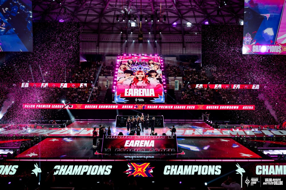 ทีมไทยเขย่าศึกฉลอง 10 ปี RoV 'eArena' สร้างประวัติศาสตร์ แชมป์ 'Queens Showdown' ครั้งแรก